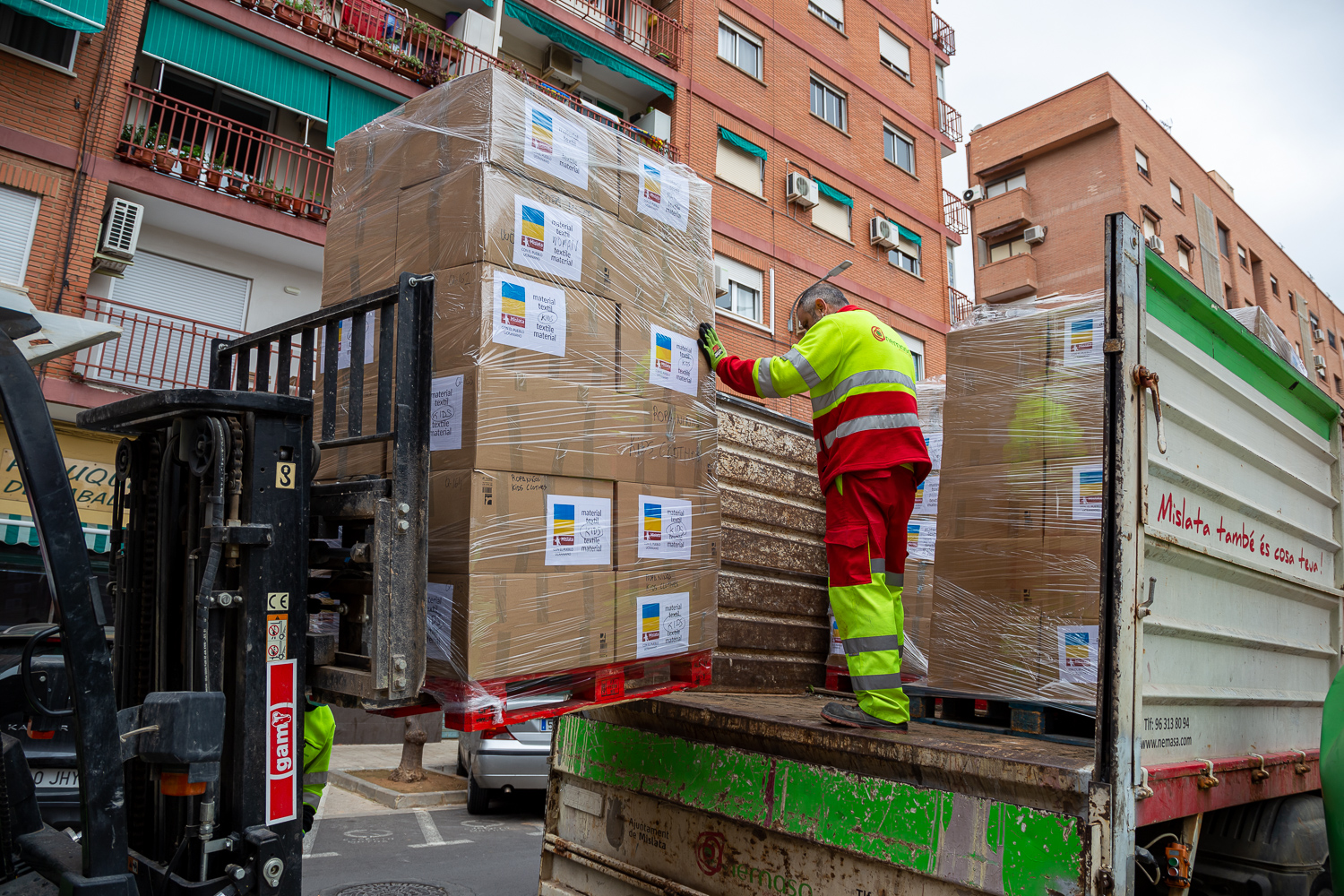 Ayuda humanitaria a Ucrania