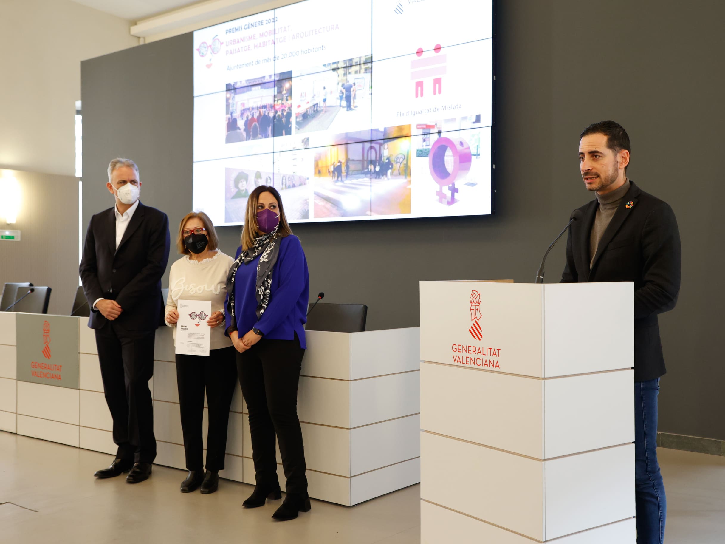 La Generalitat premia a Mislata por integrar la perspectiva de género en su diseño de ciudad