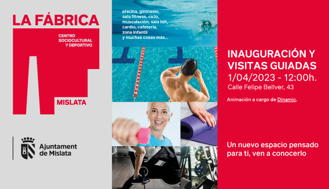 Inauguración y visitas guiadas en el nuevo Centro Deportivo.
