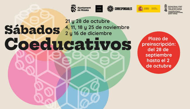 Banner. Sábados Coeducativos 2023