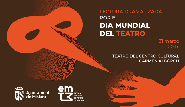 Banner. Día Mundial del Teatro