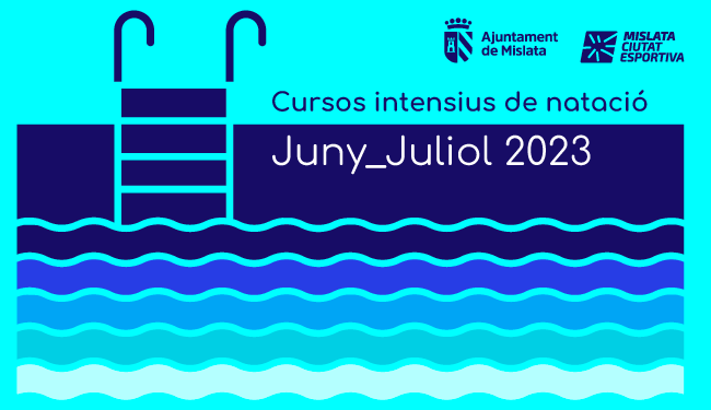 Cursos intensius de natació juny i juliol 2023