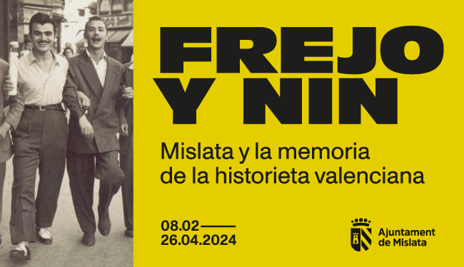 Banner. FREJO Y NIN. Mislata y la memoria de la historieta valenciana