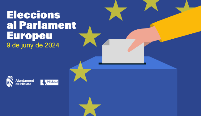 Banner. Eleccions al Parlament Europeu 2024