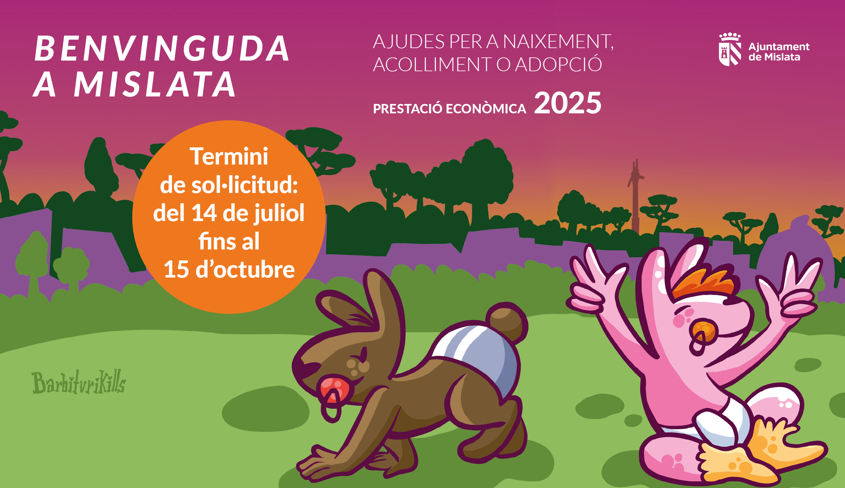 Slide. Ayudas para nacimiento, acogimiento o adopción - 2025