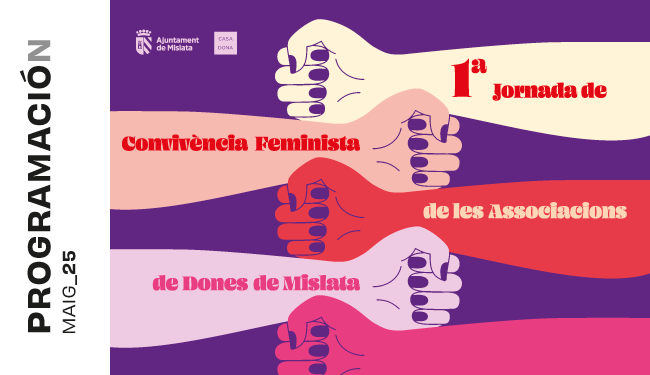 Slide. Programación Casa de la Dona Mayo 2025