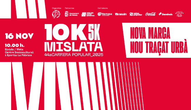 Slide. 44ª Carrera popular 10K y 5K Mislata