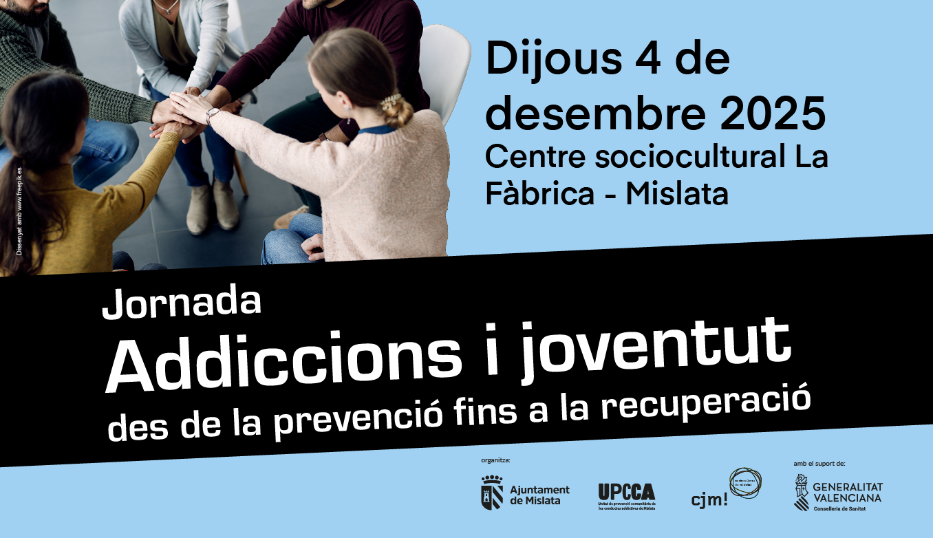 Slide. Jornada Adicciones y juventud: desde la prevención hasta la recuperación