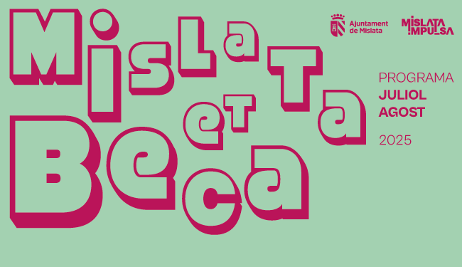 Slide. Becas de formación para estudiantes "MISLATA TE BECA"