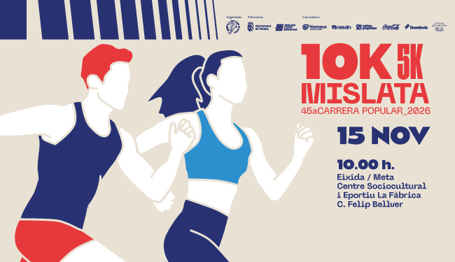 Slide. 10K y 5K Mislata. 45a Carrera Popular 2026