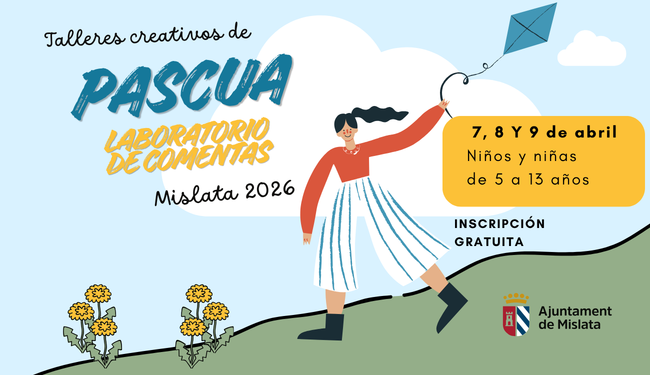 Banner. Talleres Creativos de Pascua 2026