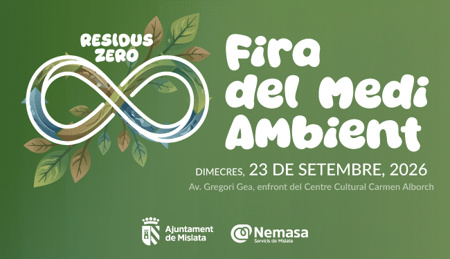 Slider. XIII Edición Feria de Medio Ambiente 2026: "Residus Zero"