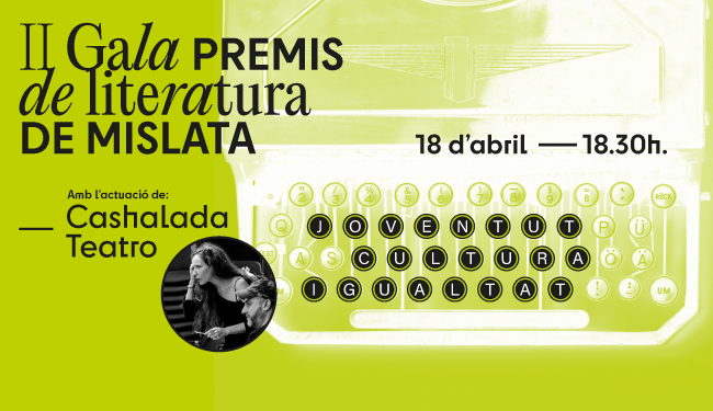 Slide. II Gala de premios de literatura de Mislata