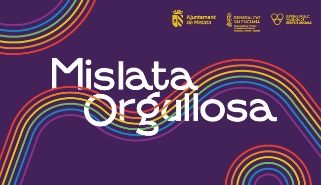 Slide. Mislata Orgullosa. Mes del Orgullo 2026