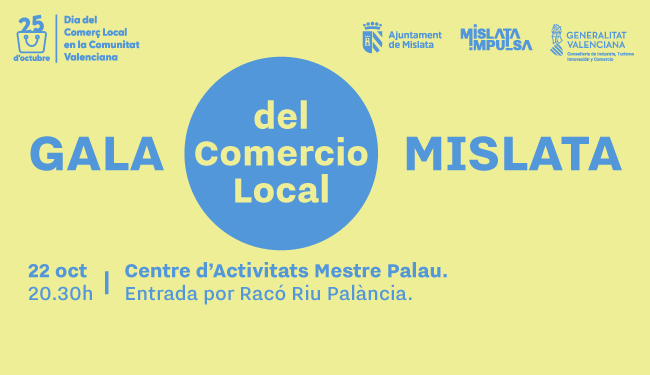 Slide. Gala del comercio local 2026