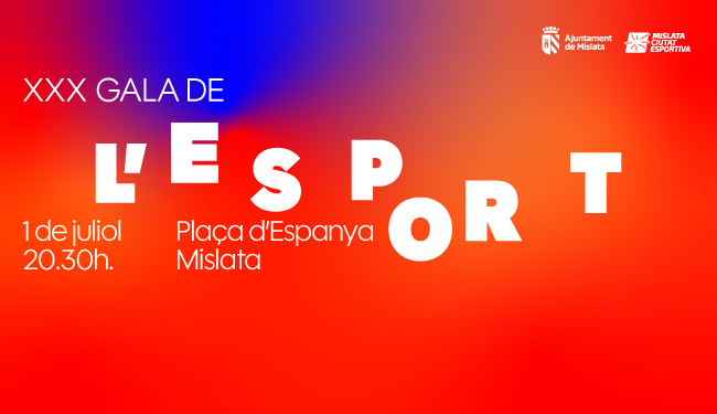 Slide. XXX Gala del Deporte de Mislata 2026