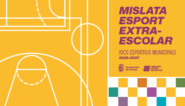 Slide. Programa Deporte Extraescolar 2026-2027
