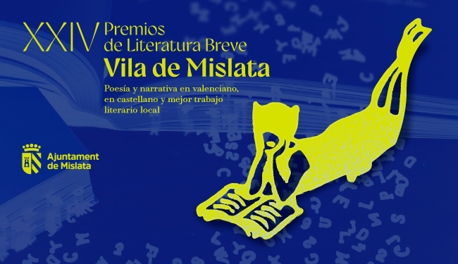 Slide. XXIV Premios de Literatura Breve “Vila de Mislata”, 2026
