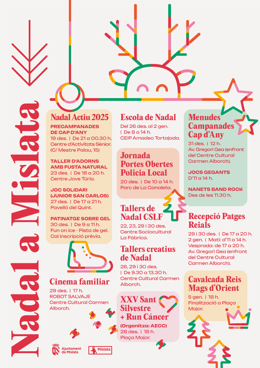 Cartel. Nadal a Mislata 2025-2026