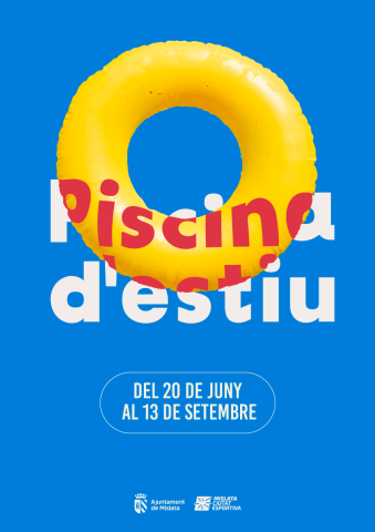 Cartel. Piscina Verano 2026